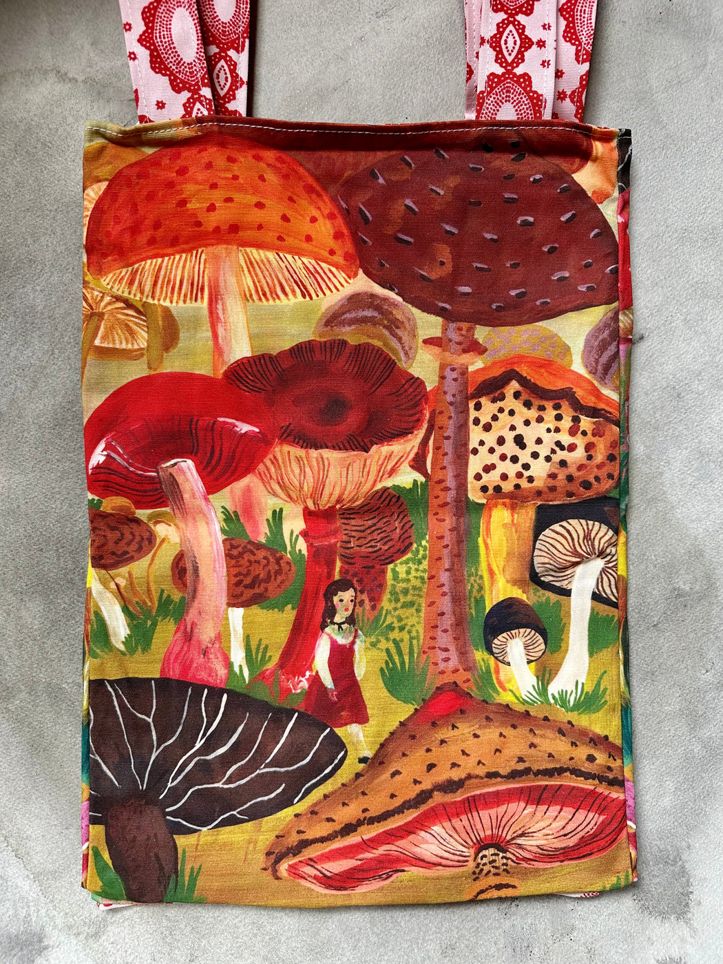 Nathalie Lete "Mushroom Forest" Large Market Tote