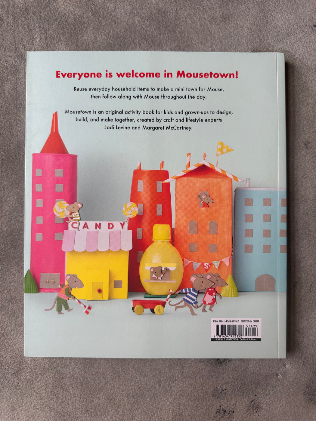 "Mouse Town" Kid's Craft Book