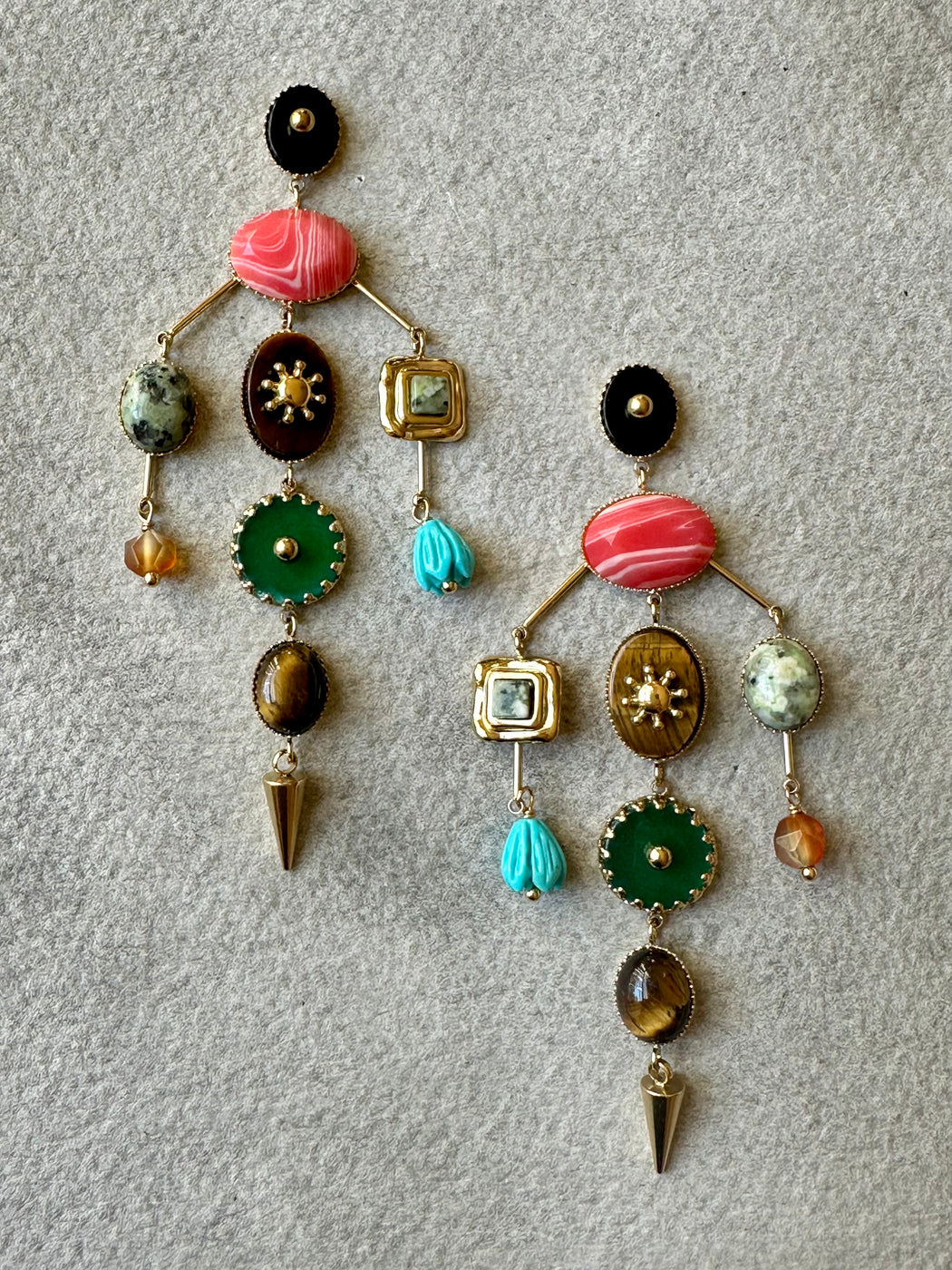 "Mobile" Earrings by Lizou