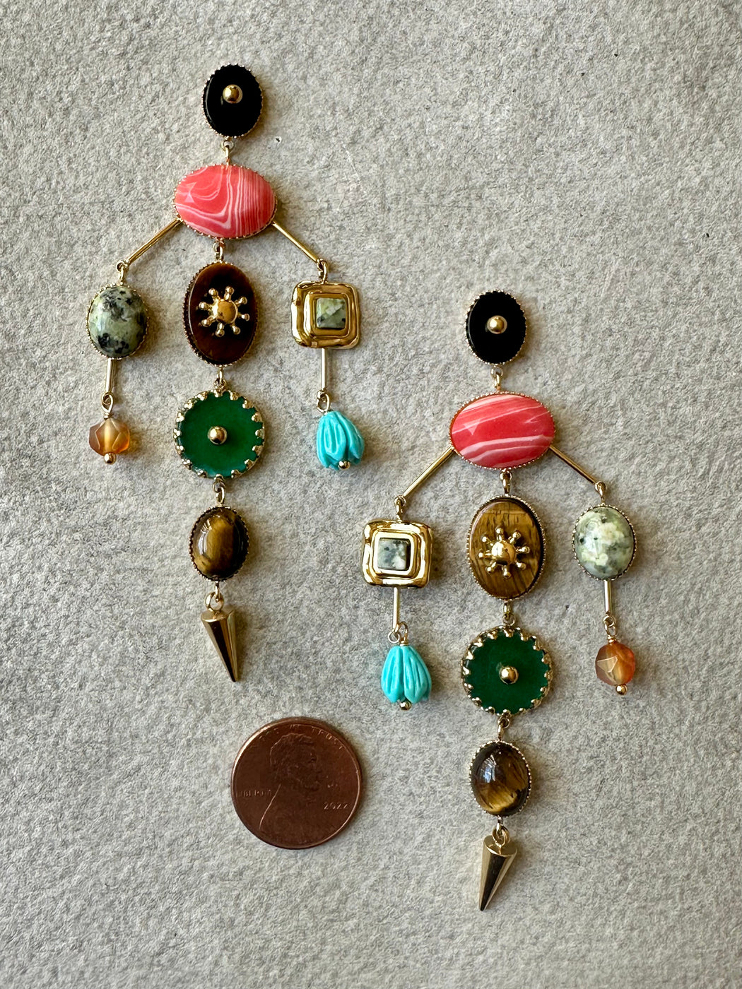 "Mobile" Earrings by Lizou