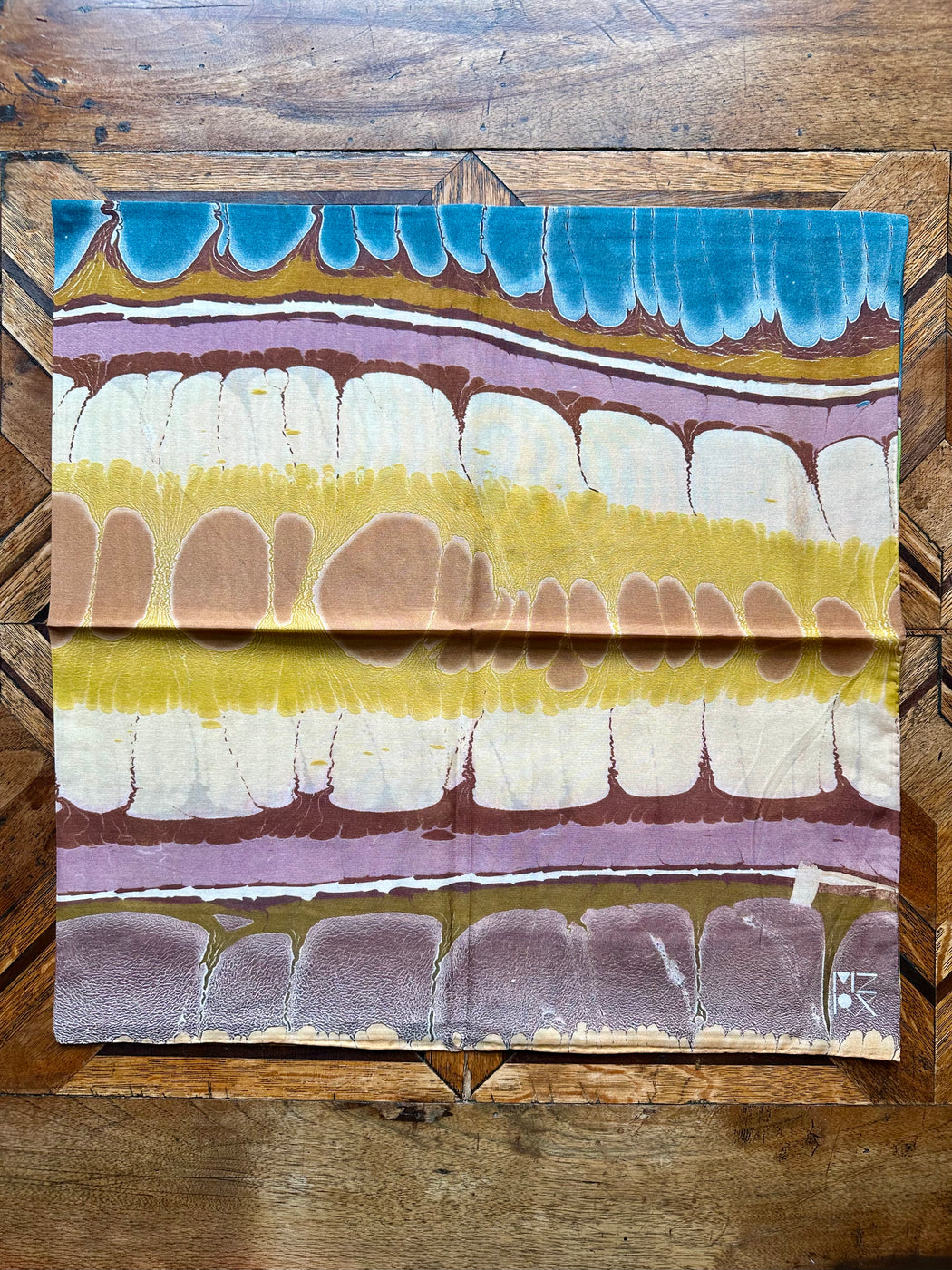 Larrge Silk Scarf by Mercedes Rex