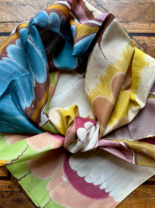 Larrge Silk Scarf by Mercedes Rex