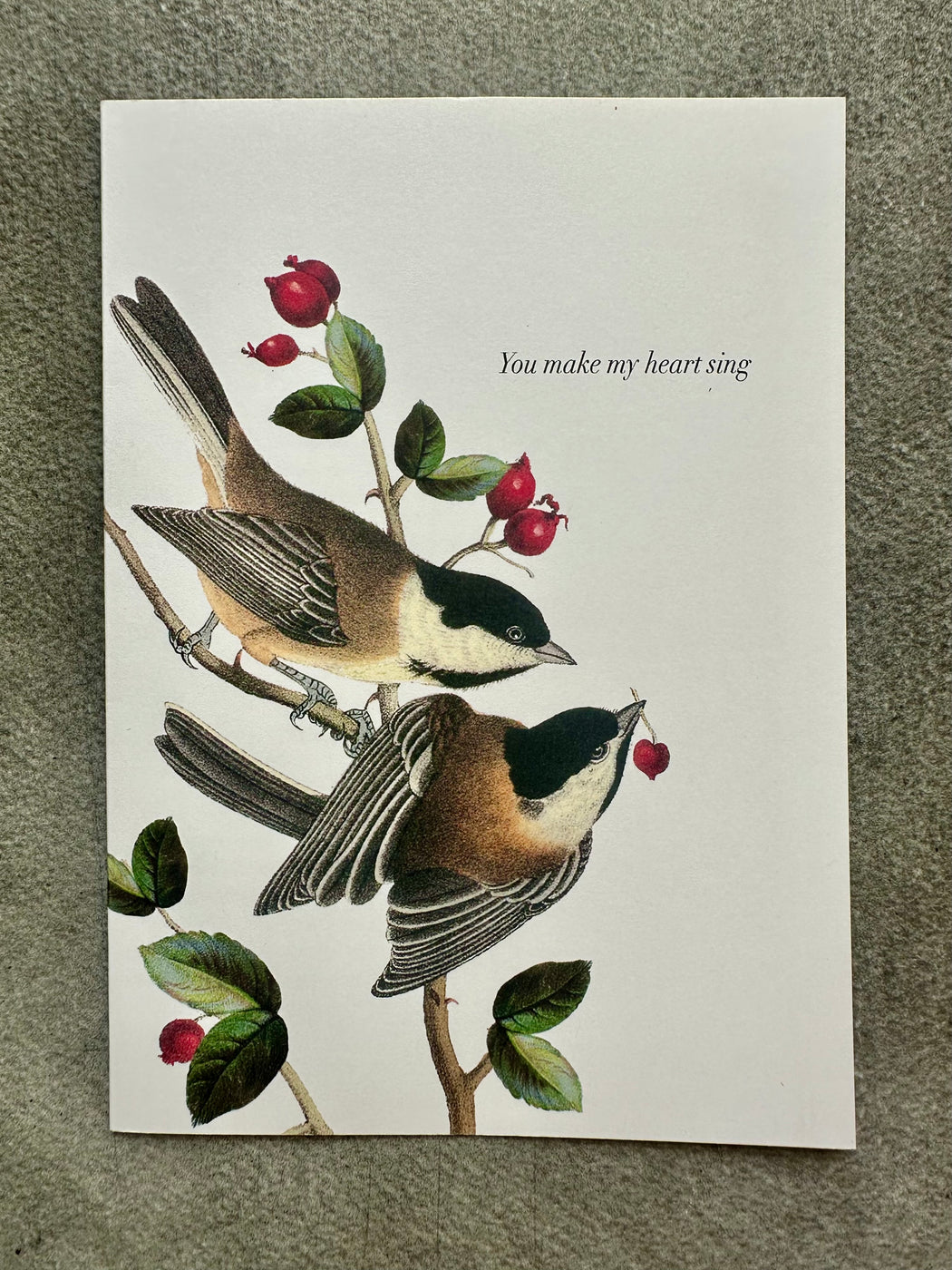"You Make My Heart Sing" Card