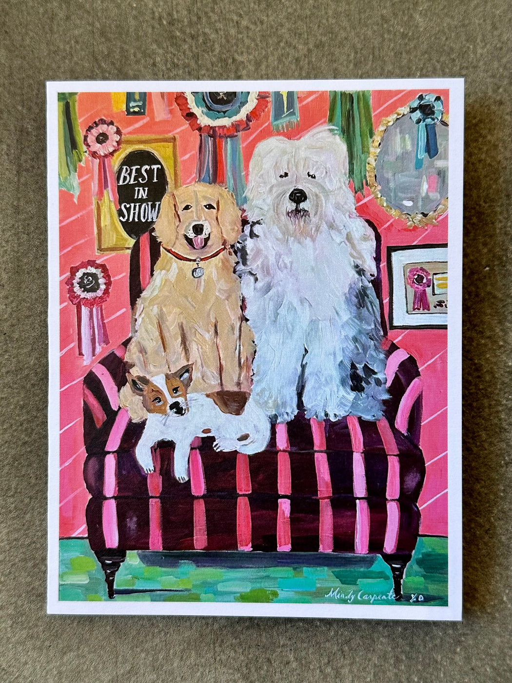 "Best in Show" Card by Mindy Carpenter