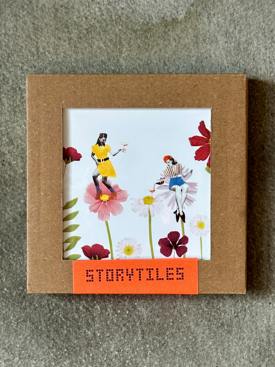 "Free Our Minds" Story Tile by Marga Van Oers