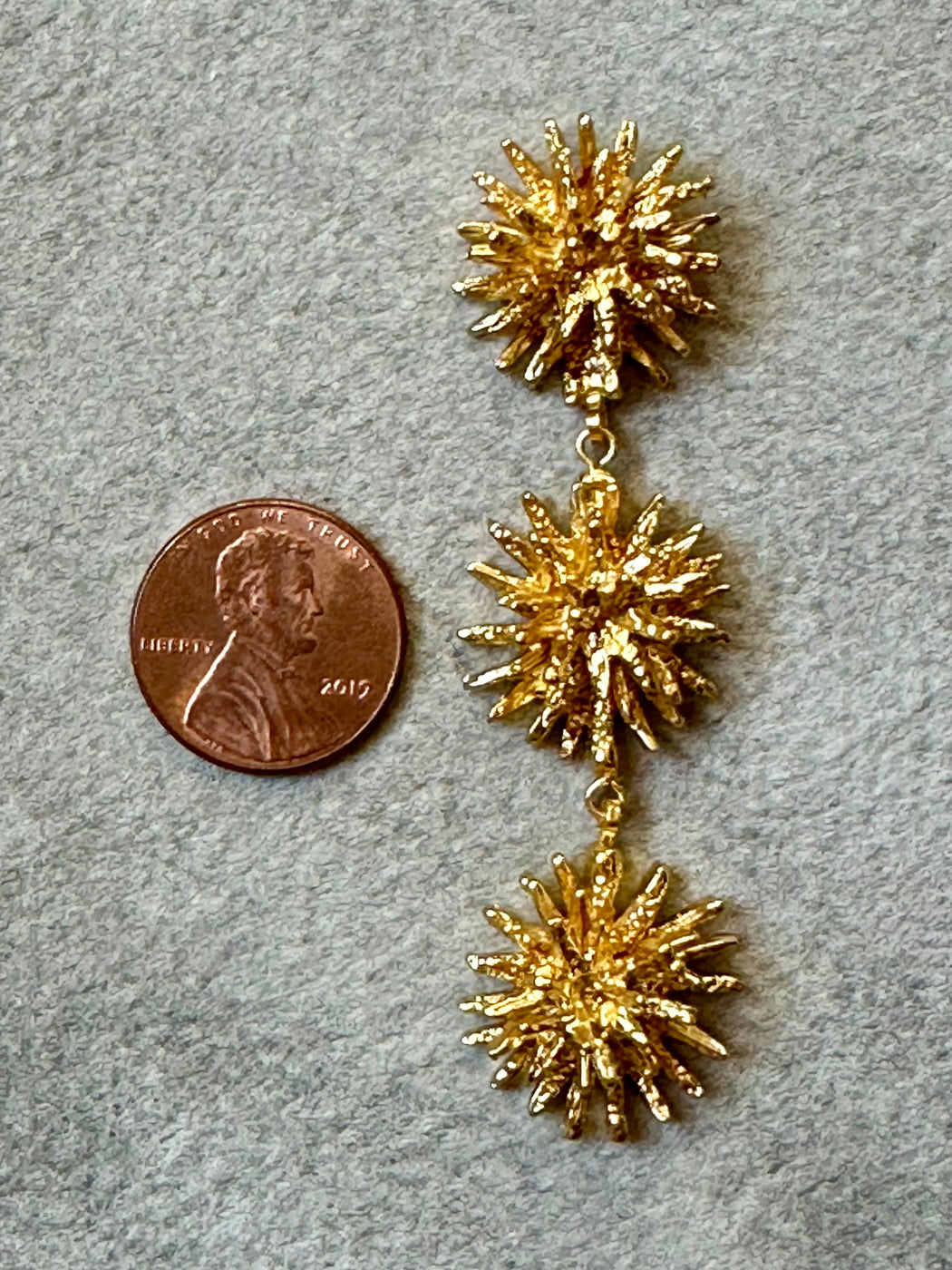 "Starburst" Drop Earrings by Karine Sultan