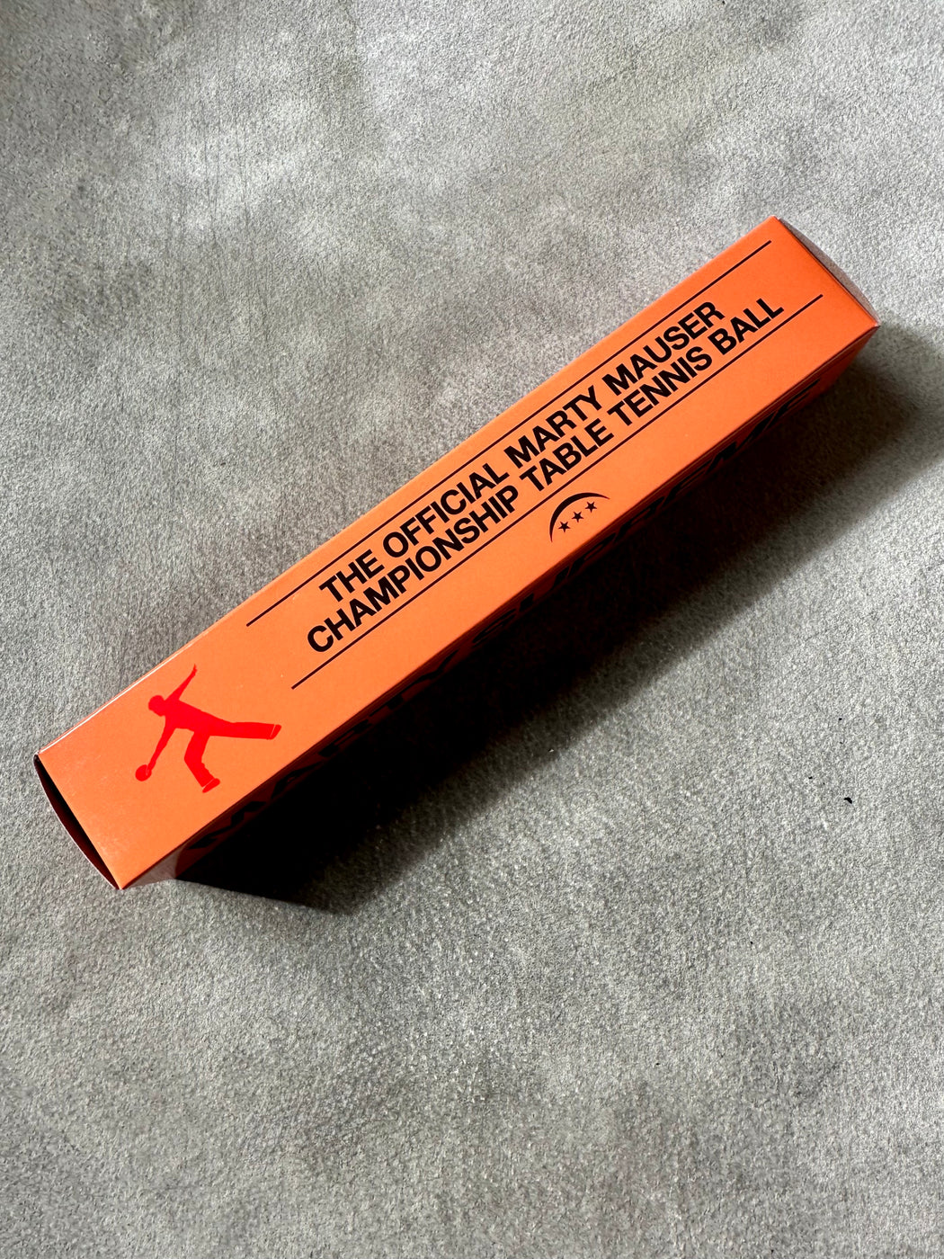 Marty Supreme Orange Table Tennis Balls
