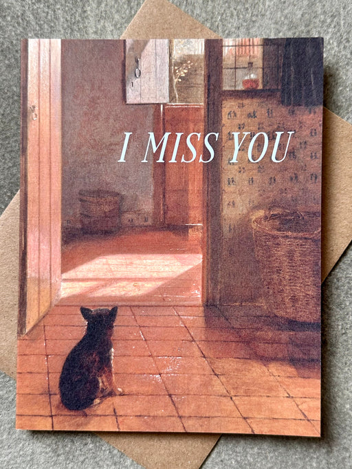"I Miss You" Card