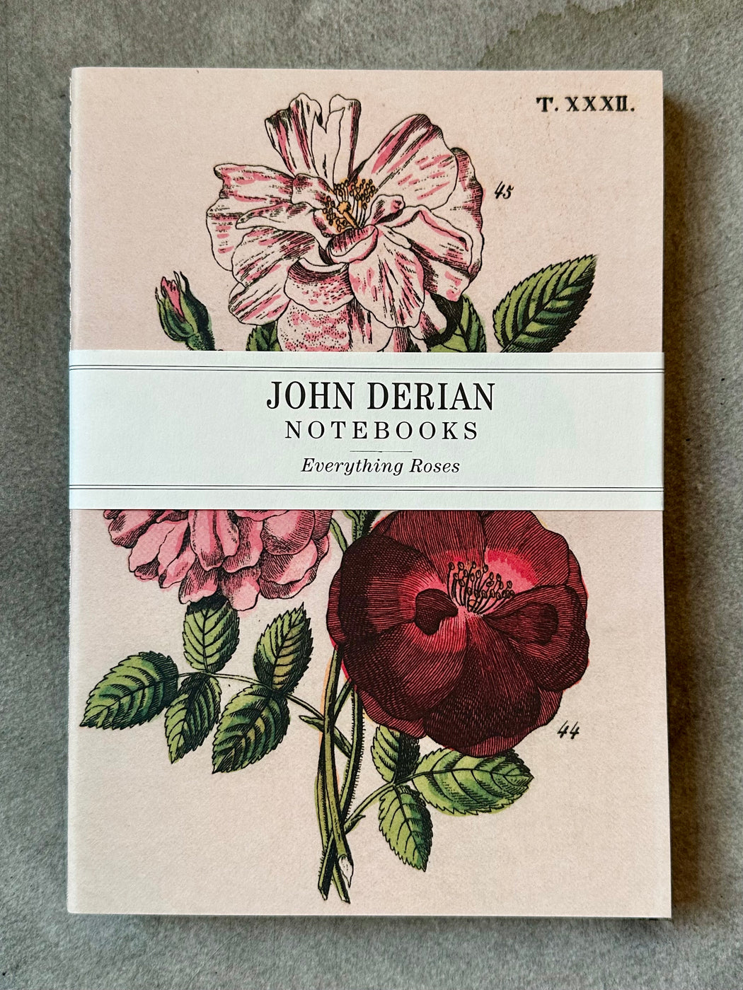 John Derian "Everything Roses"  Notebooks