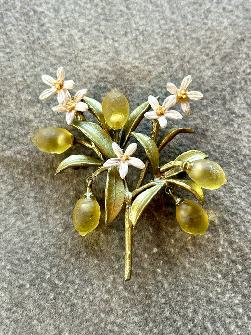 "Lemon Drop" Brooch