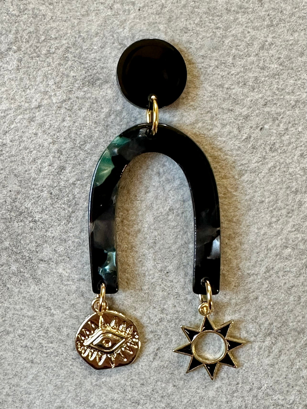 "Scorpio Rising" Earrings by Meena Osei-Kuffour