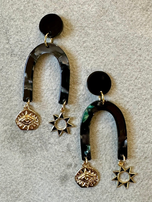 "Scorpio Rising" Earrings by Meena Osei-Kuffour