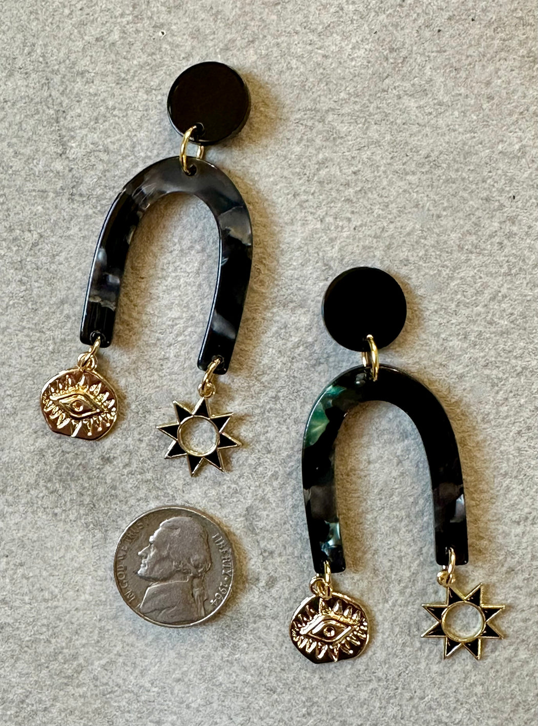 "Scorpio Rising" Earrings by Meena Osei-Kuffour