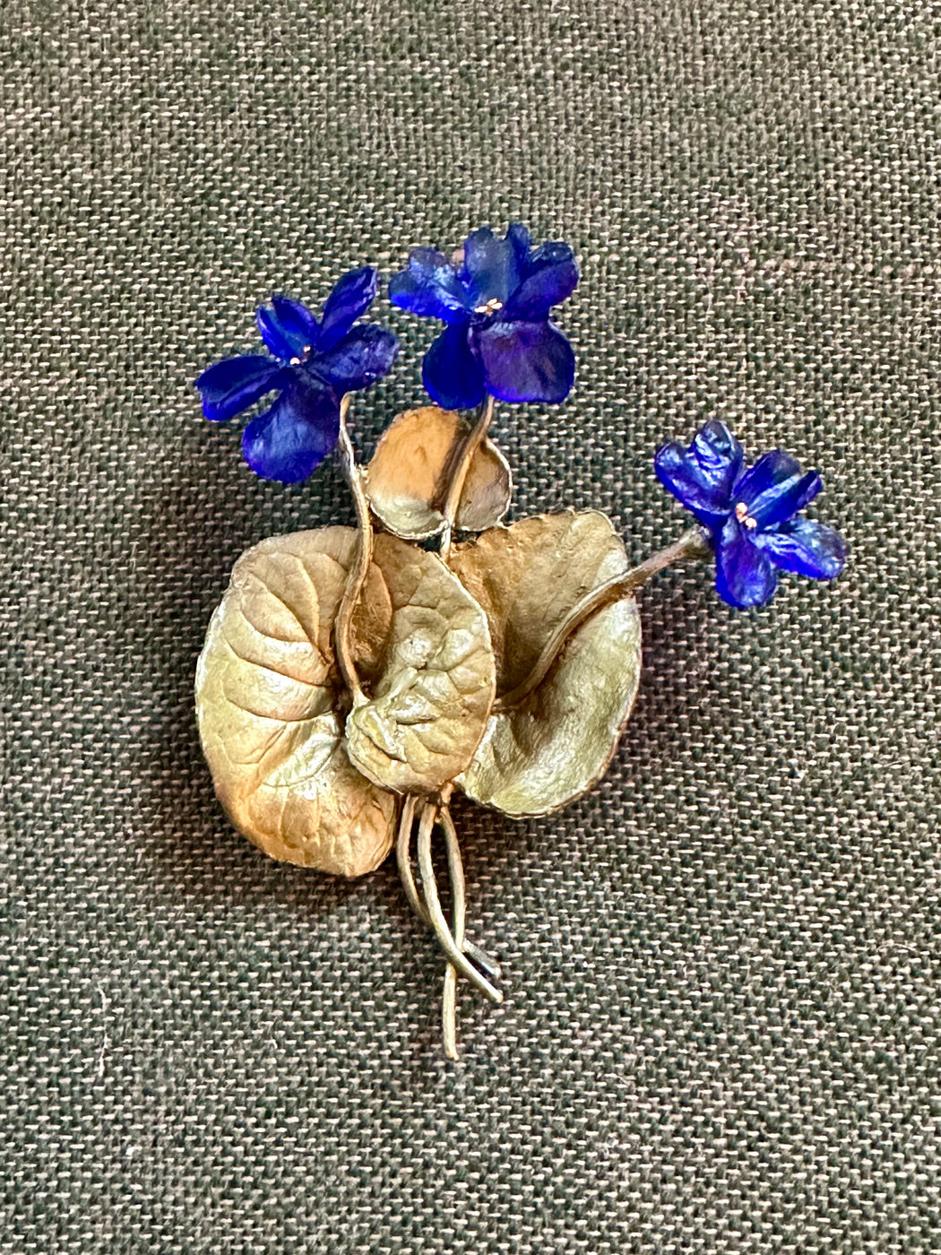 "Wild Violet" Brooch