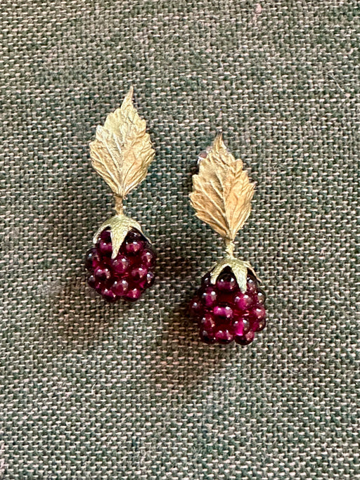 "Raspberry" Earrings