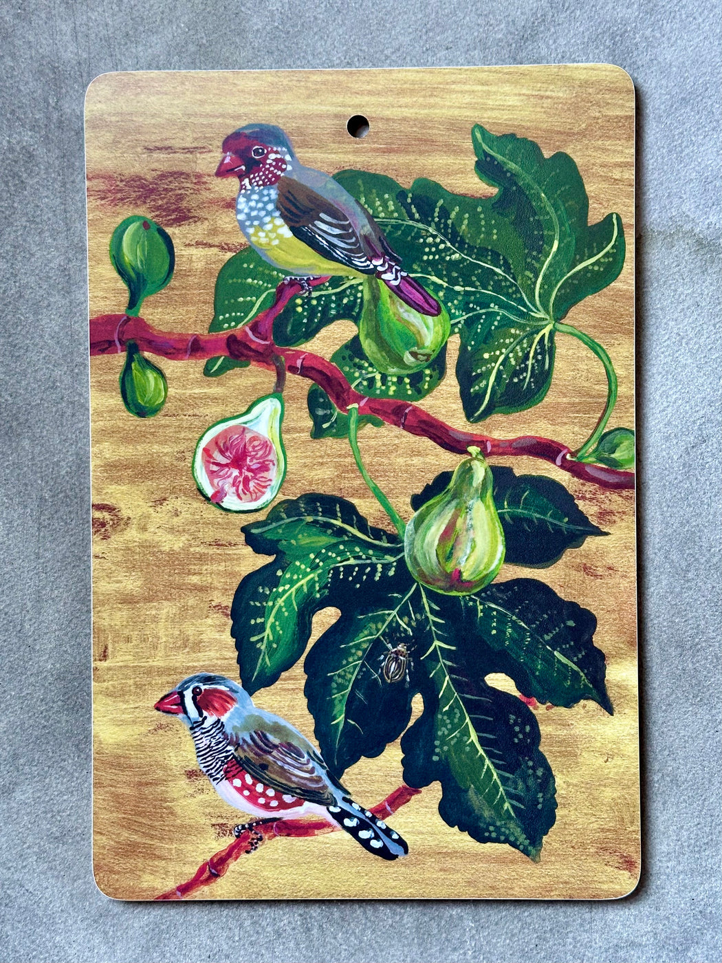 Nathalie Lete "In The Fig Tree" Cutting Board