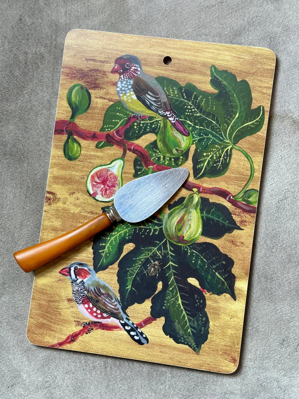 Nathalie Lete "In The Fig Tree" Cutting Board