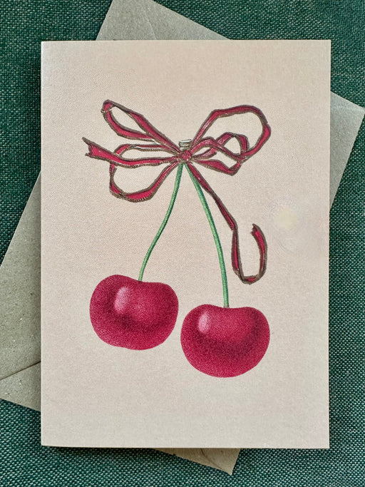 "Cherries" Greeting Card