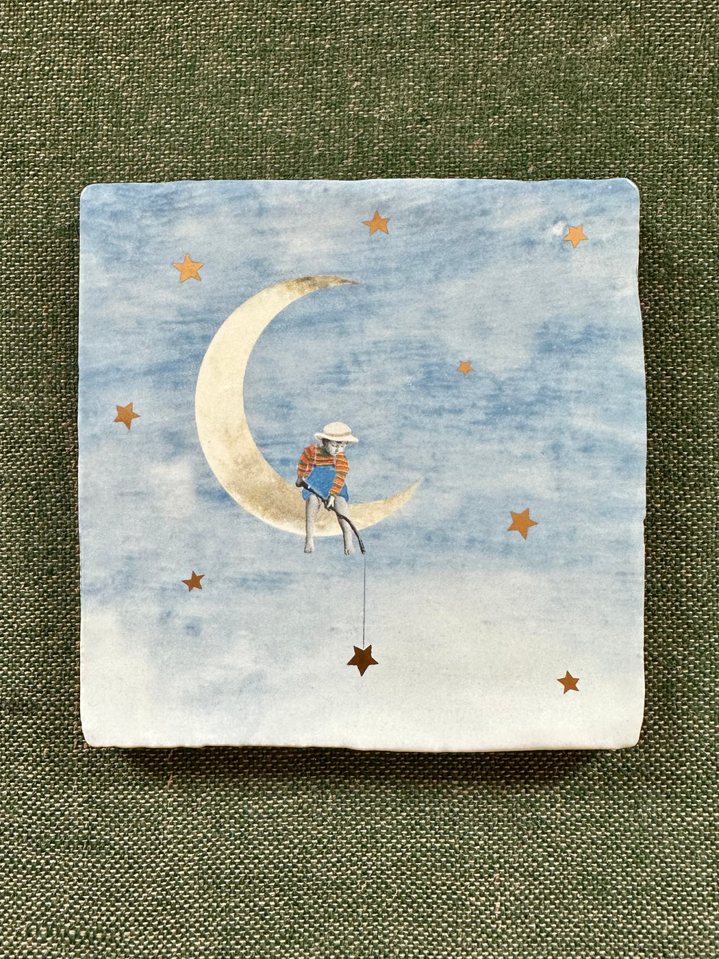 "Catching Dreams" Story Tile by Marga Van Oers