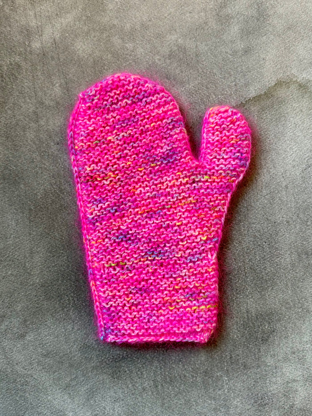 Hand-Knitted Mittens