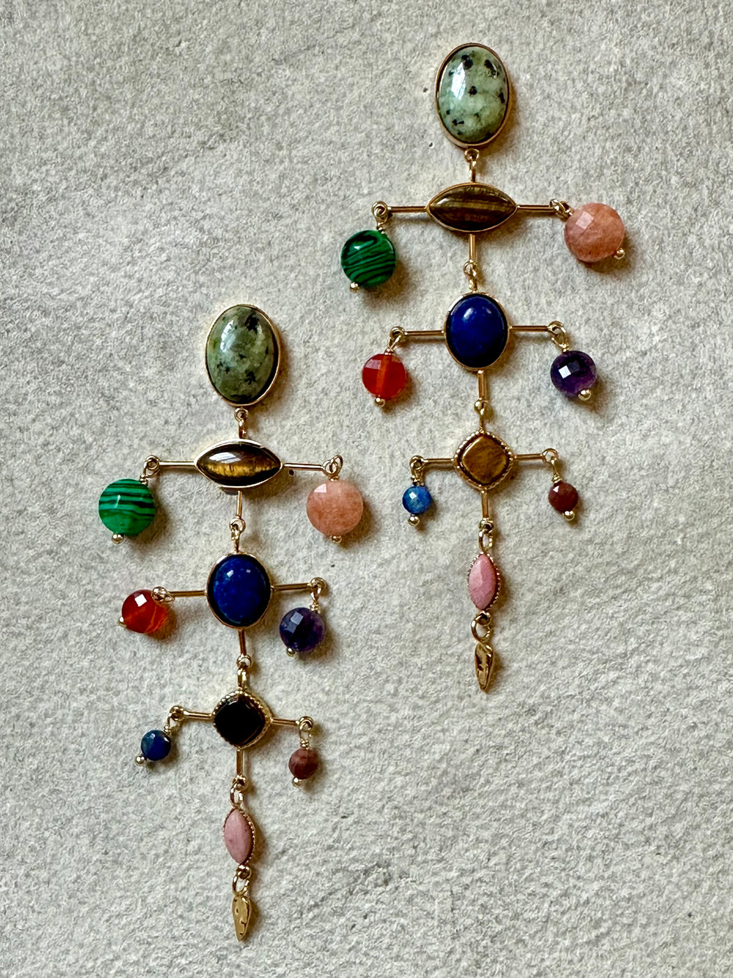 "Mobile" Earrings by Lizou