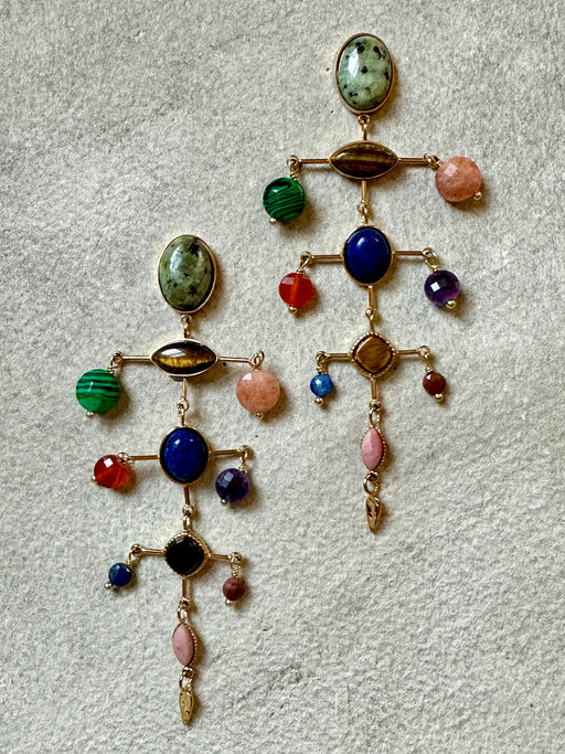 "Mobile" Earrings by Lizou