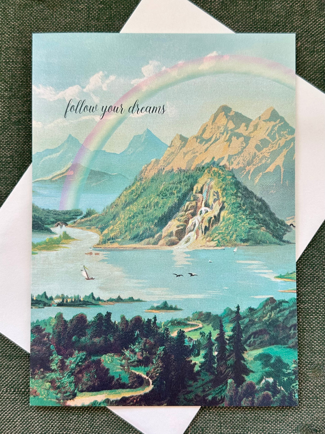 "Follow Your Dreams" Card