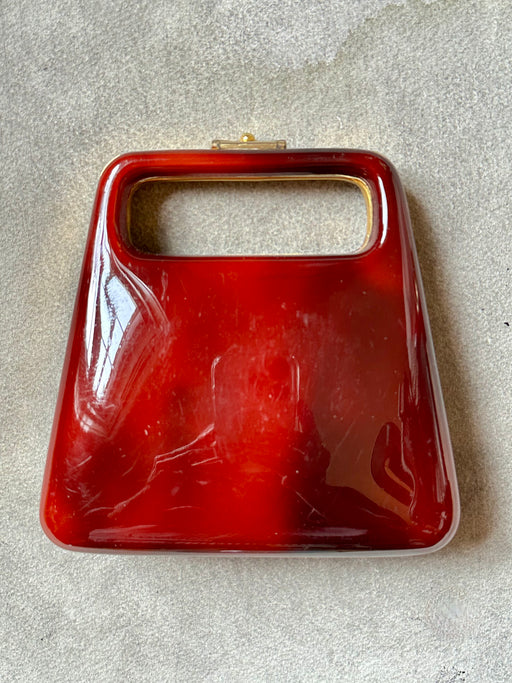 Vintage Lucite Evening Bag