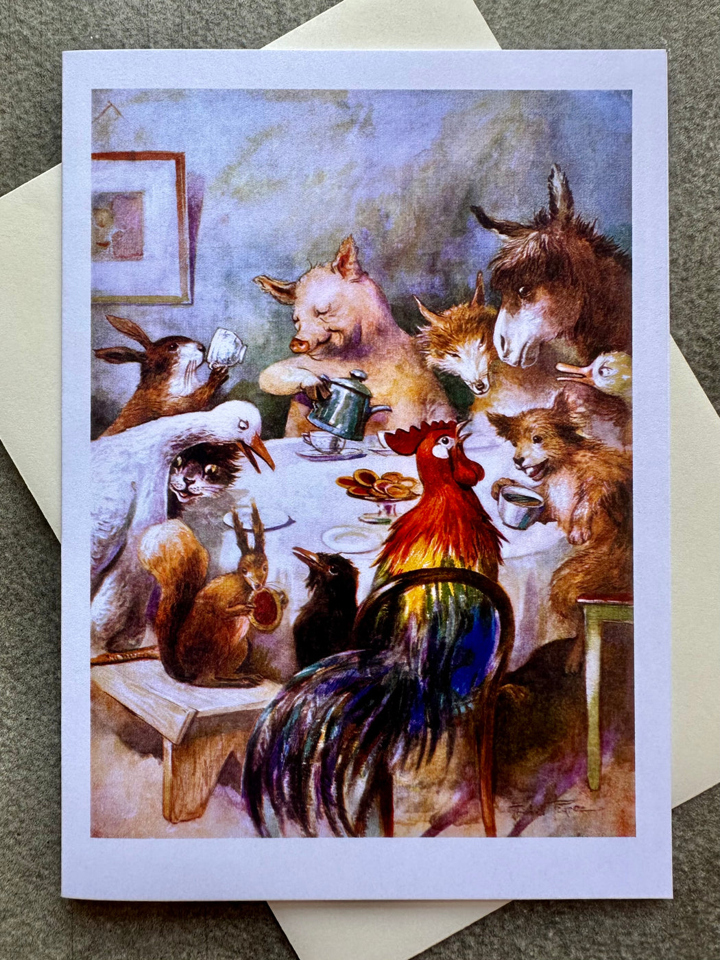 "I Am Wealthy in my Friends" Card