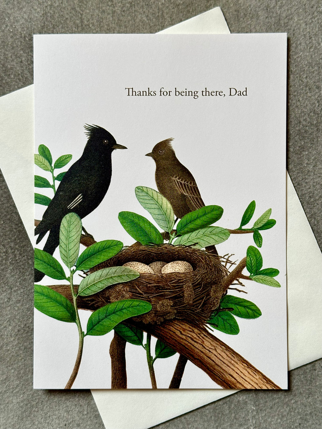 "Thanks for Being There, Dad" Card