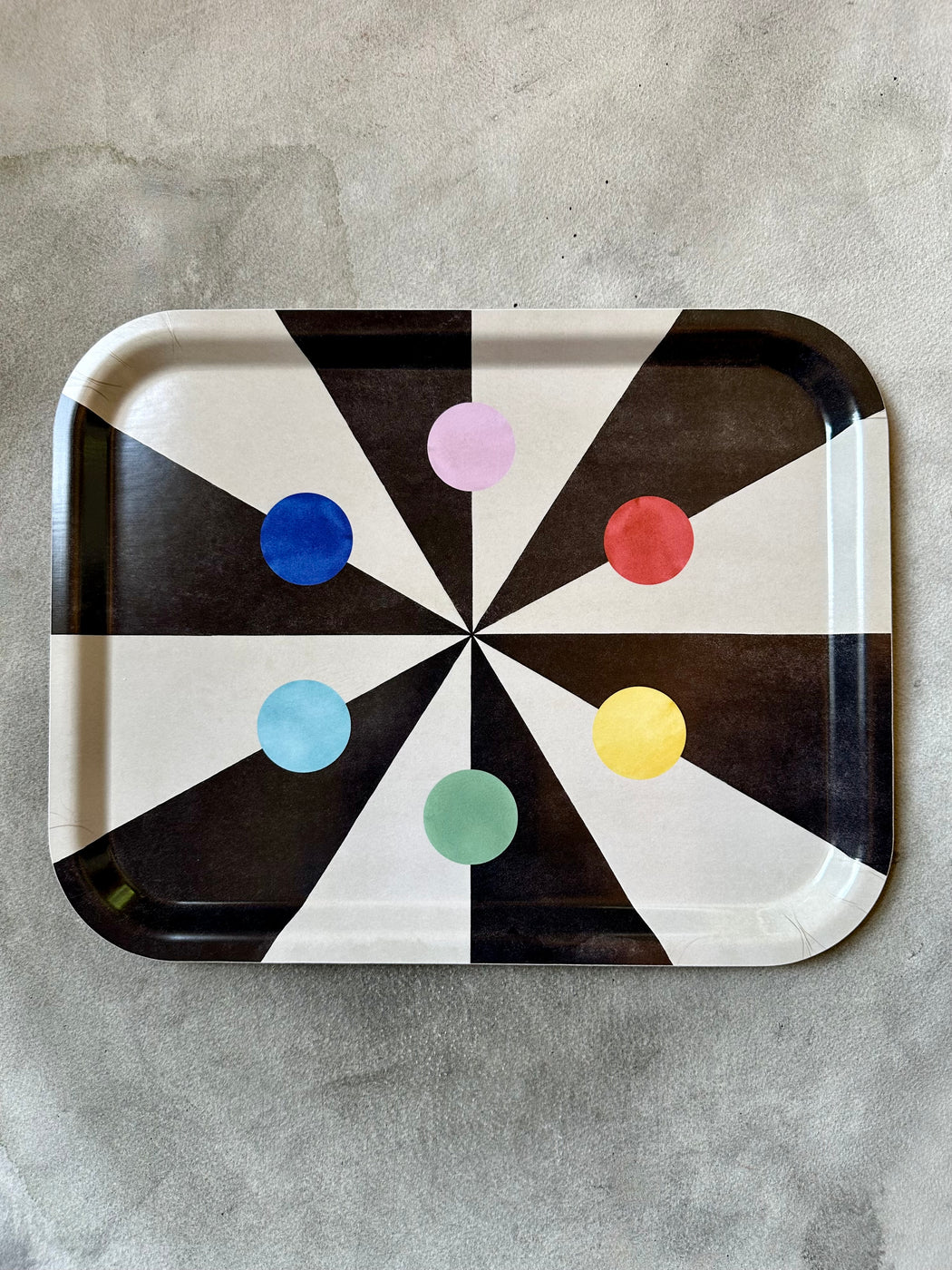 "Benson's Colour Hexagaon" Birchwood Tray