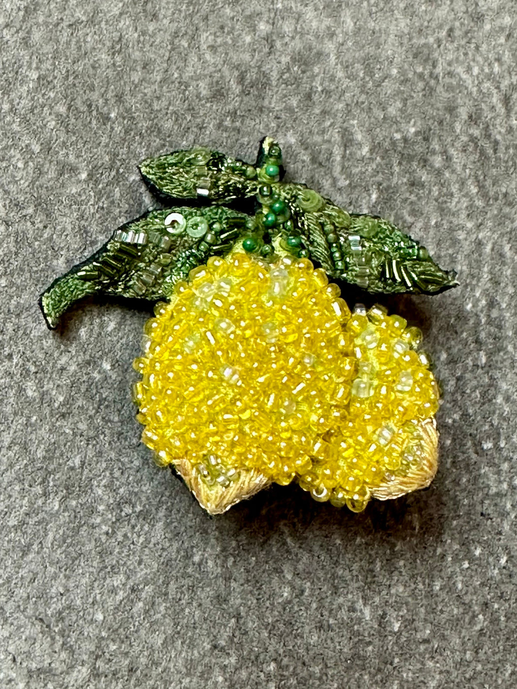 "Lemons" Brooch by Trovelore
