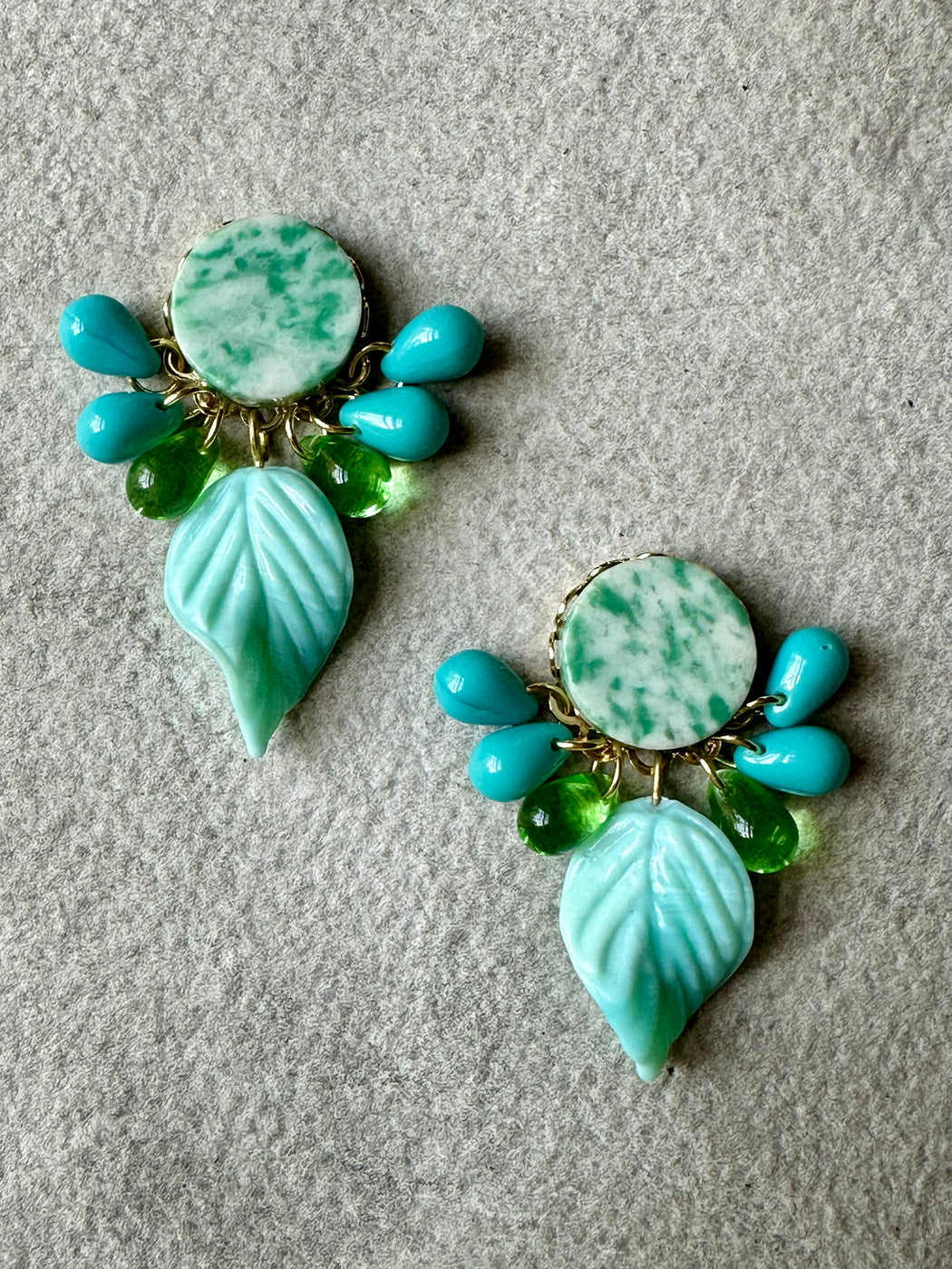 "Clabelle" Earrings by Sandrine France