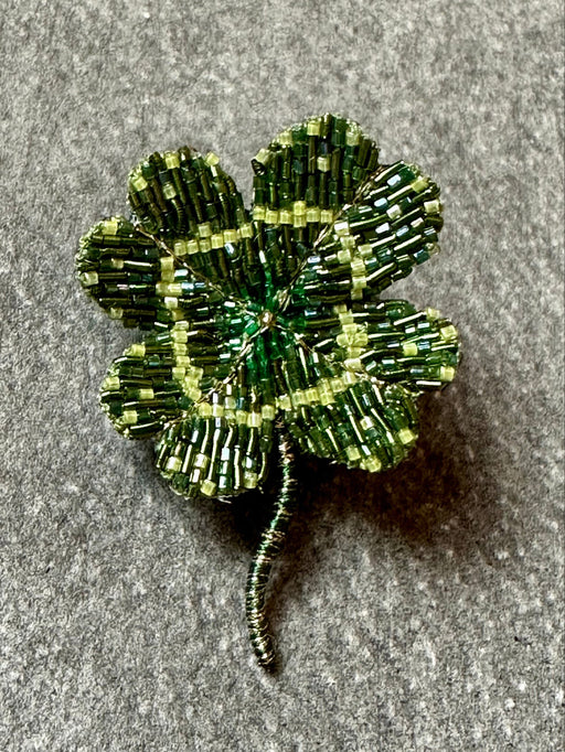 "Clover" Brooch by Trovelore