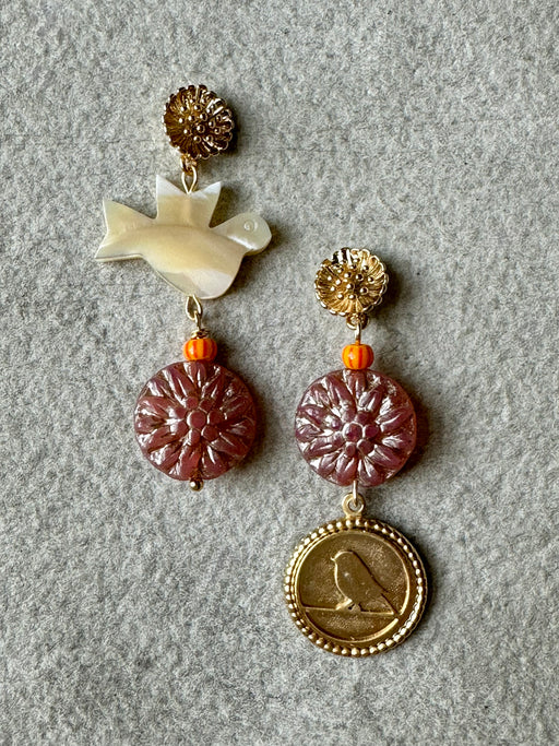 "Seraphina" Earrings by Sandrine France