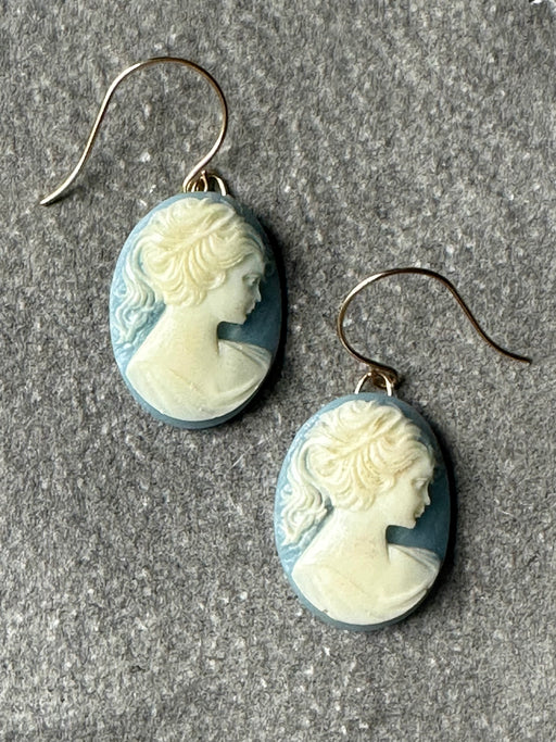 "Cameo" Earrings by Gay Isber