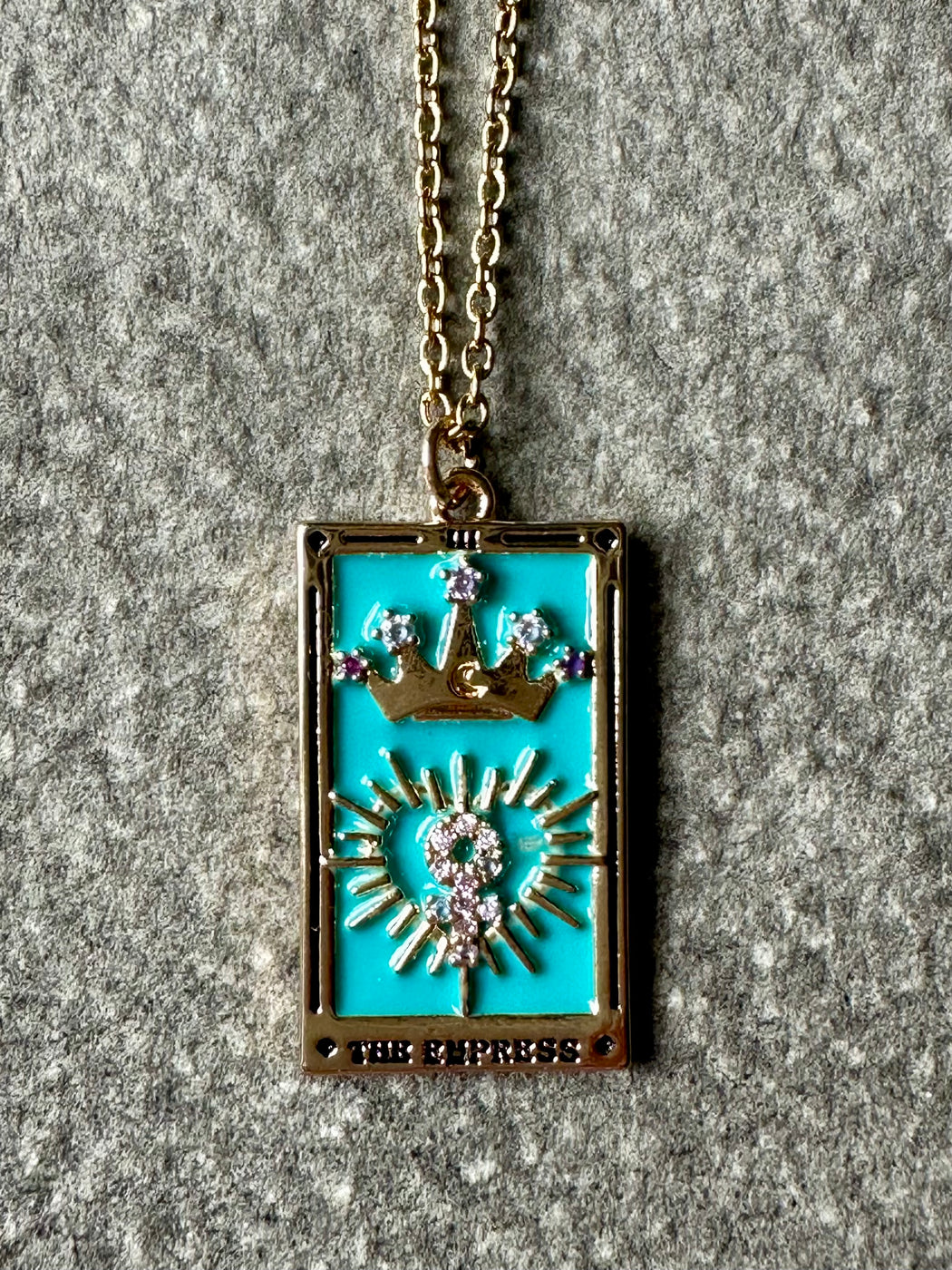 "The Empress" Tarot Card Pendant