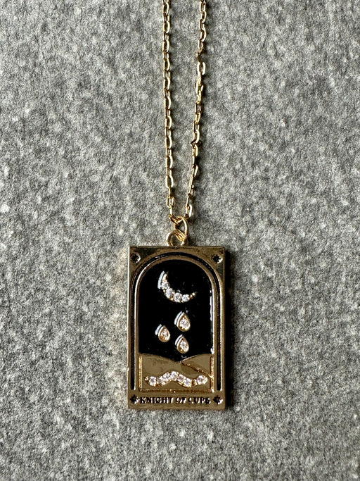 "Knight of Cups" Tarot Card Pendant