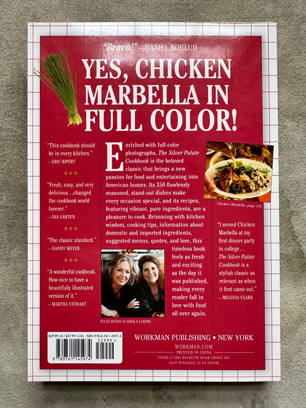 "The Silver Palate Cookbook" by Julie Rosso & Sheila Lukins