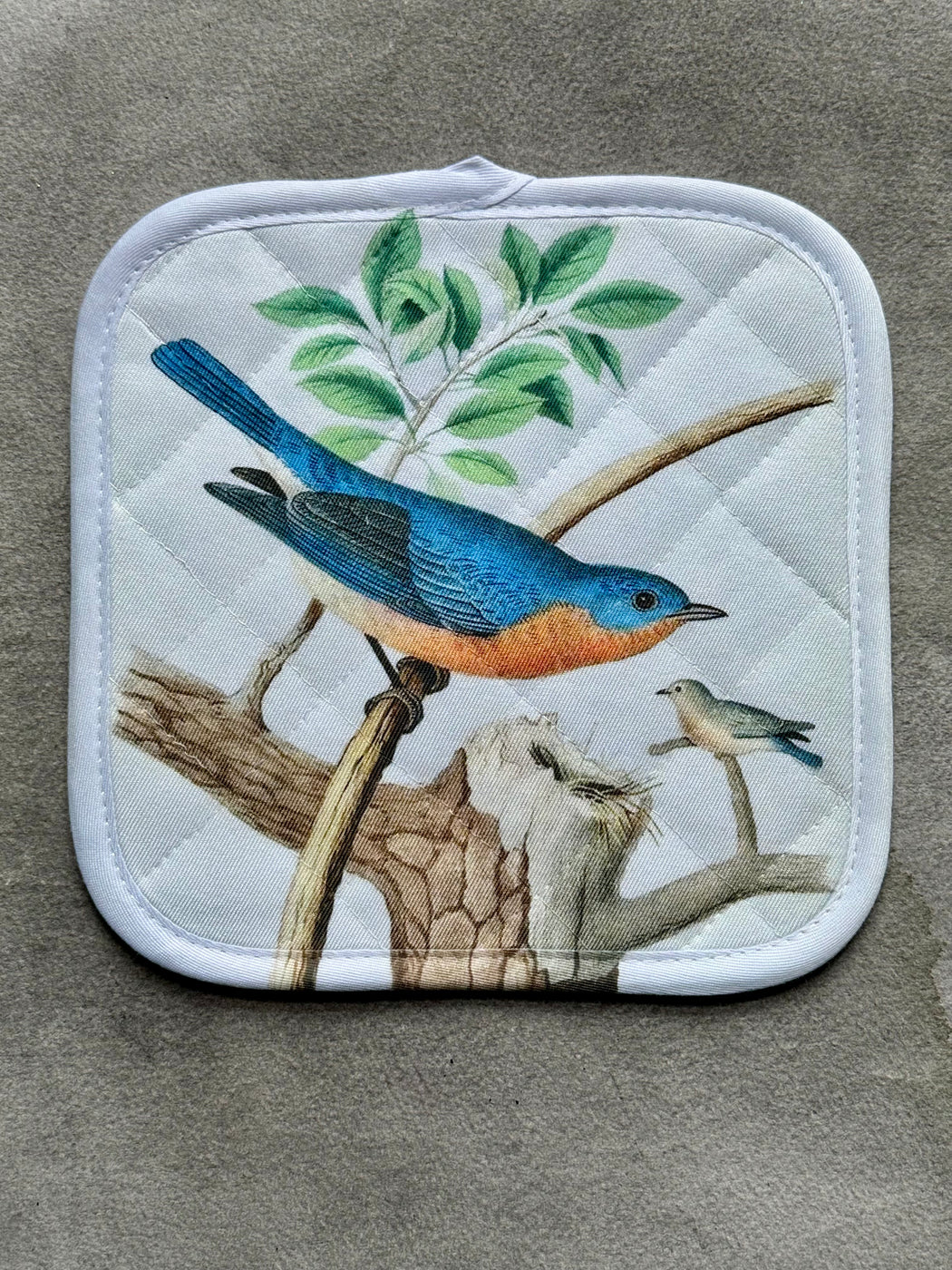 "Bluebirds" Potholder