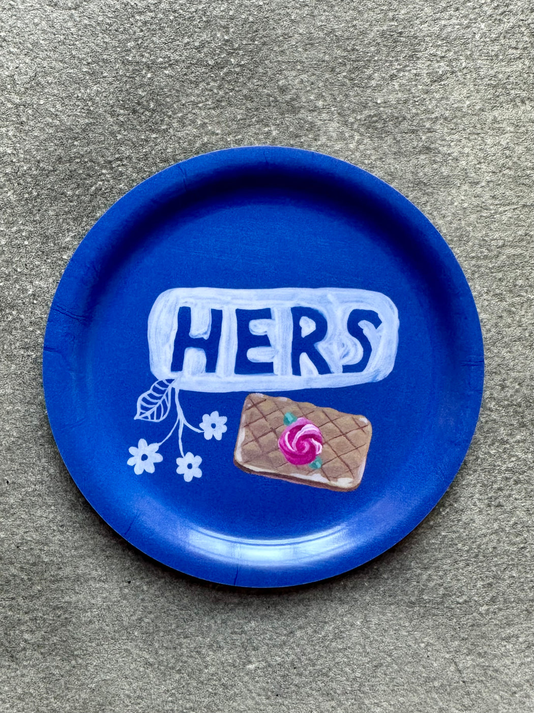 Nathalie Lete "Hers" Mini Birchwood Tray