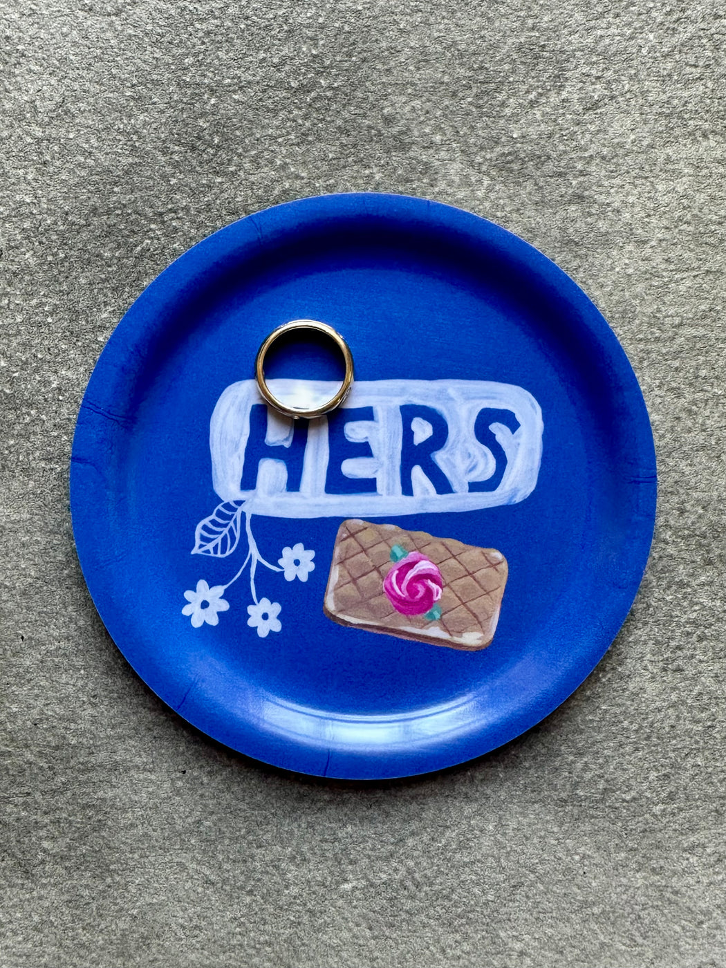 Nathalie Lete "Hers" Mini Birchwood Tray