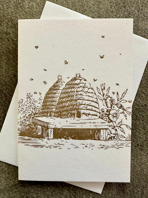 "Bee Hive" Card by Archivist Gallery