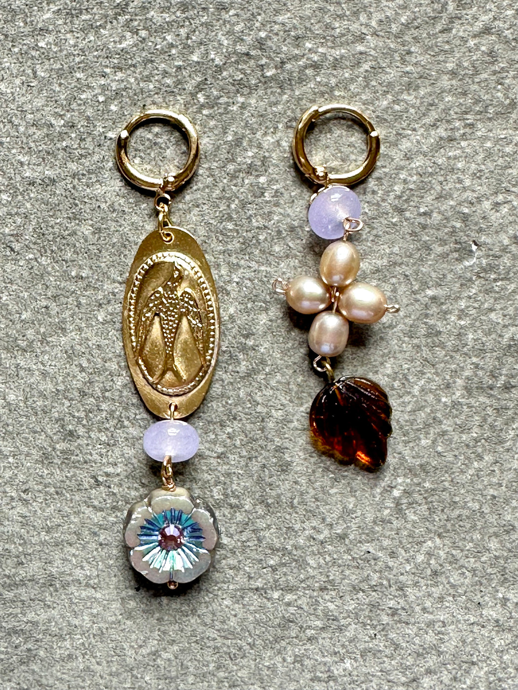 "Holly" Earrings by Sandrine France