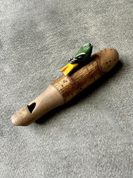 Vintage Folk Art Bird Whistle