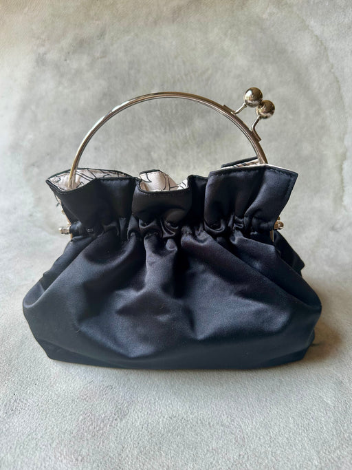 "Black Satin" Purse by Carolyn Roberts