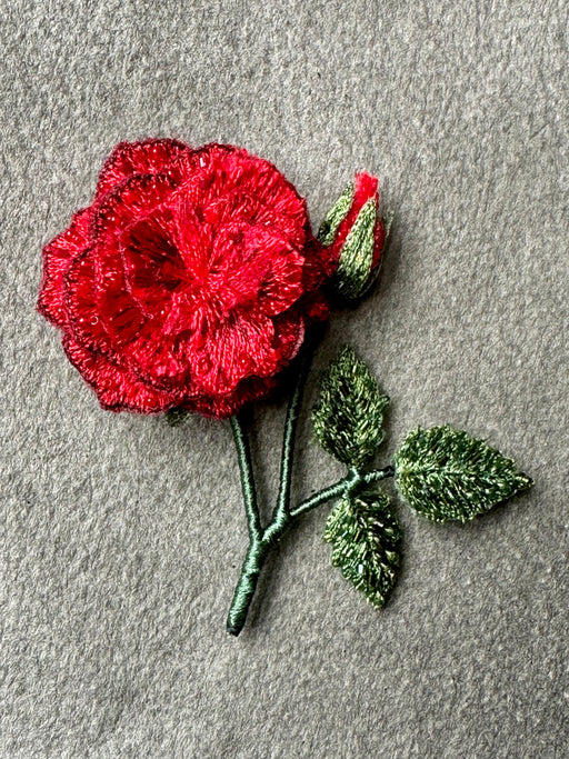 "Rose" Brooch by Trovelore