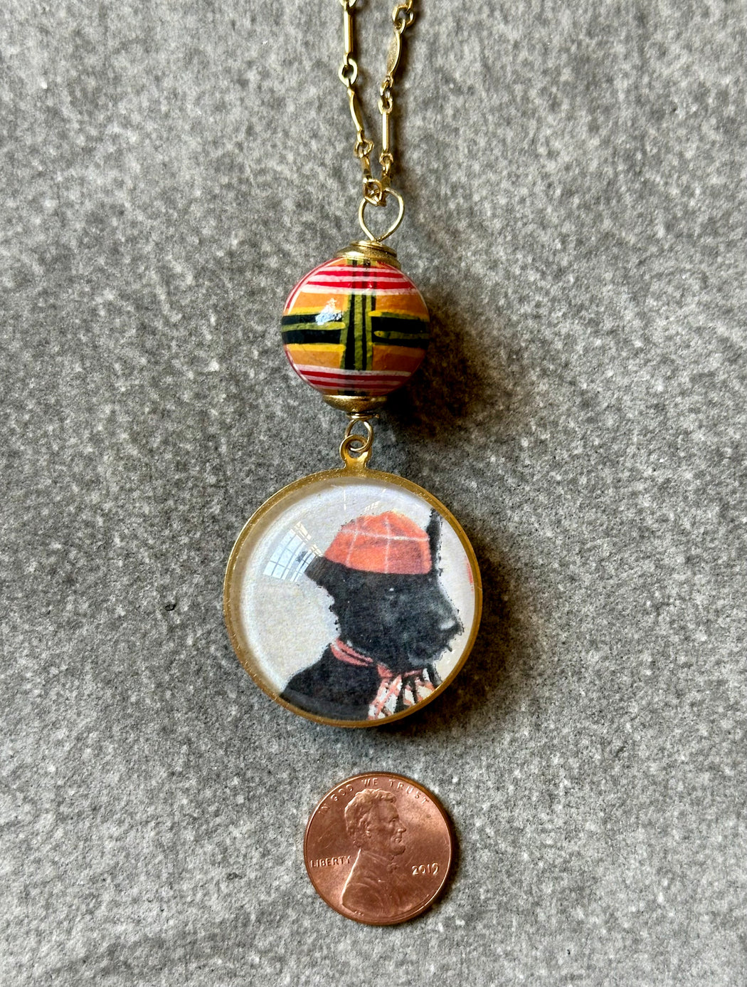 "Scottie Dog" Pendant by Lenora Dame