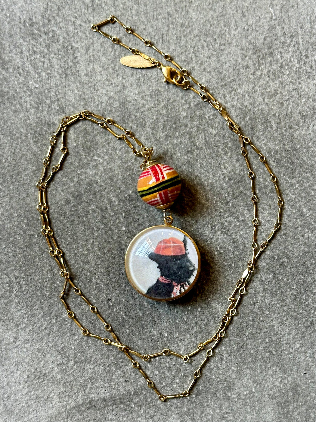 "Scottie Dog" Pendant by Lenora Dame