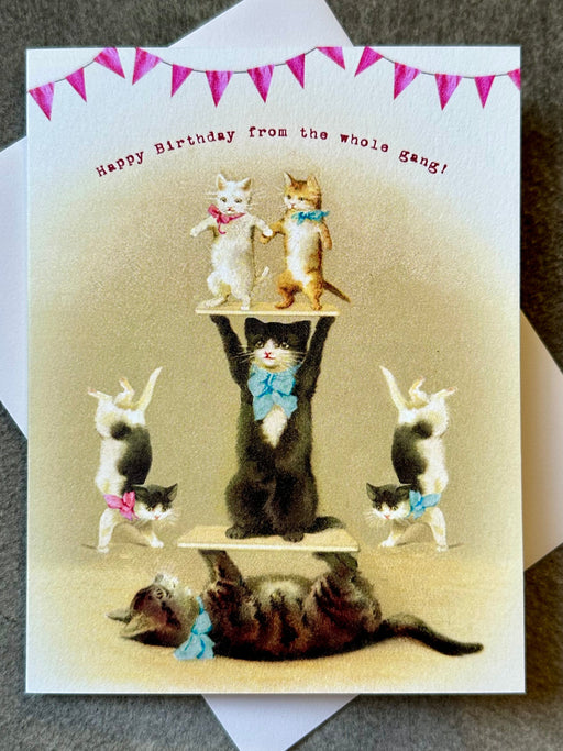 "Happy Birthday from the Whole Gang" Card